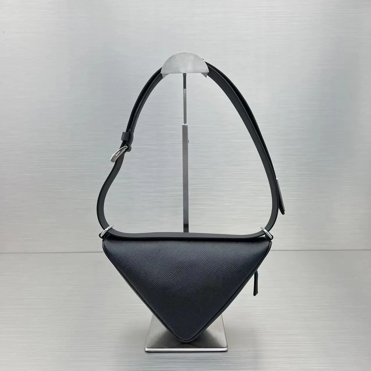 Prada Triangle Mini Bag Black - Image 4