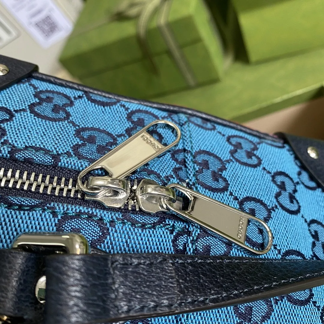 Gucci GG Multicolor Shoulder Bag In GG Multicolor Canvas / - Image 8