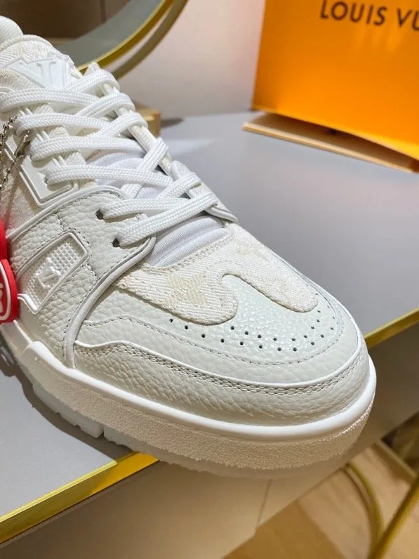 Louis Vuitton Trainer Sneaker White Virgil Abloh - Image 3