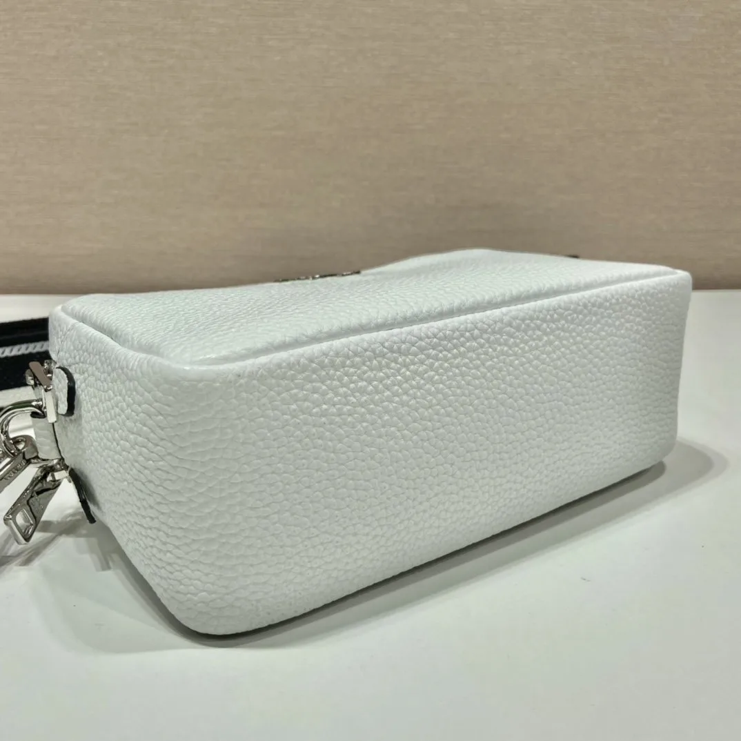 Prada Bag With Shoulder Strap White - Image 4