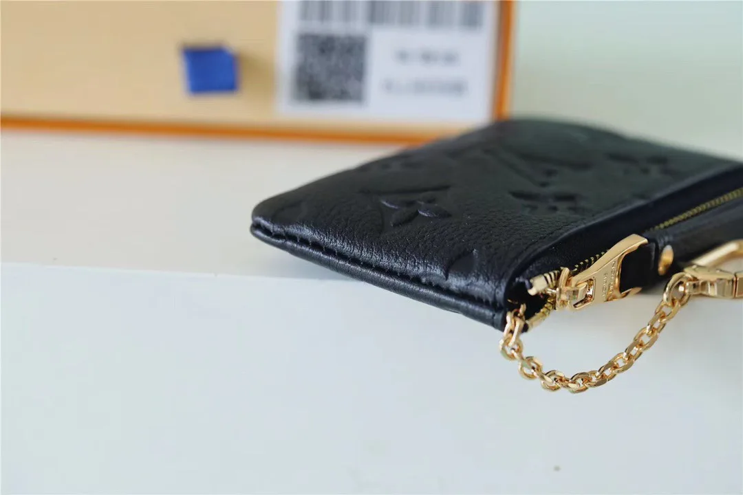 Louis Vuitton Key Pouch Monogram Empreinte Black - Image 4