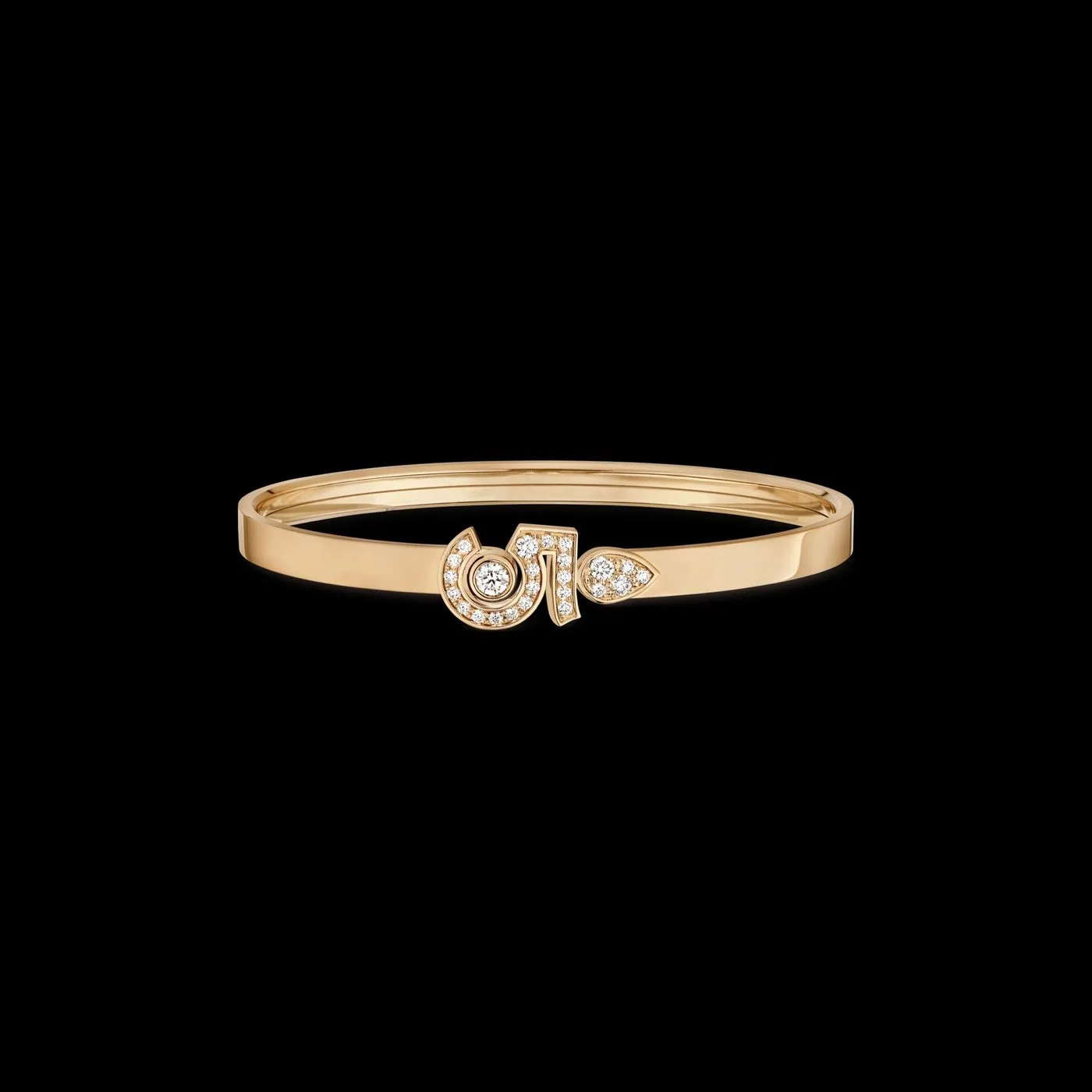 Chanel Eternal N°5 Bracelet Beige Gold - Image 3