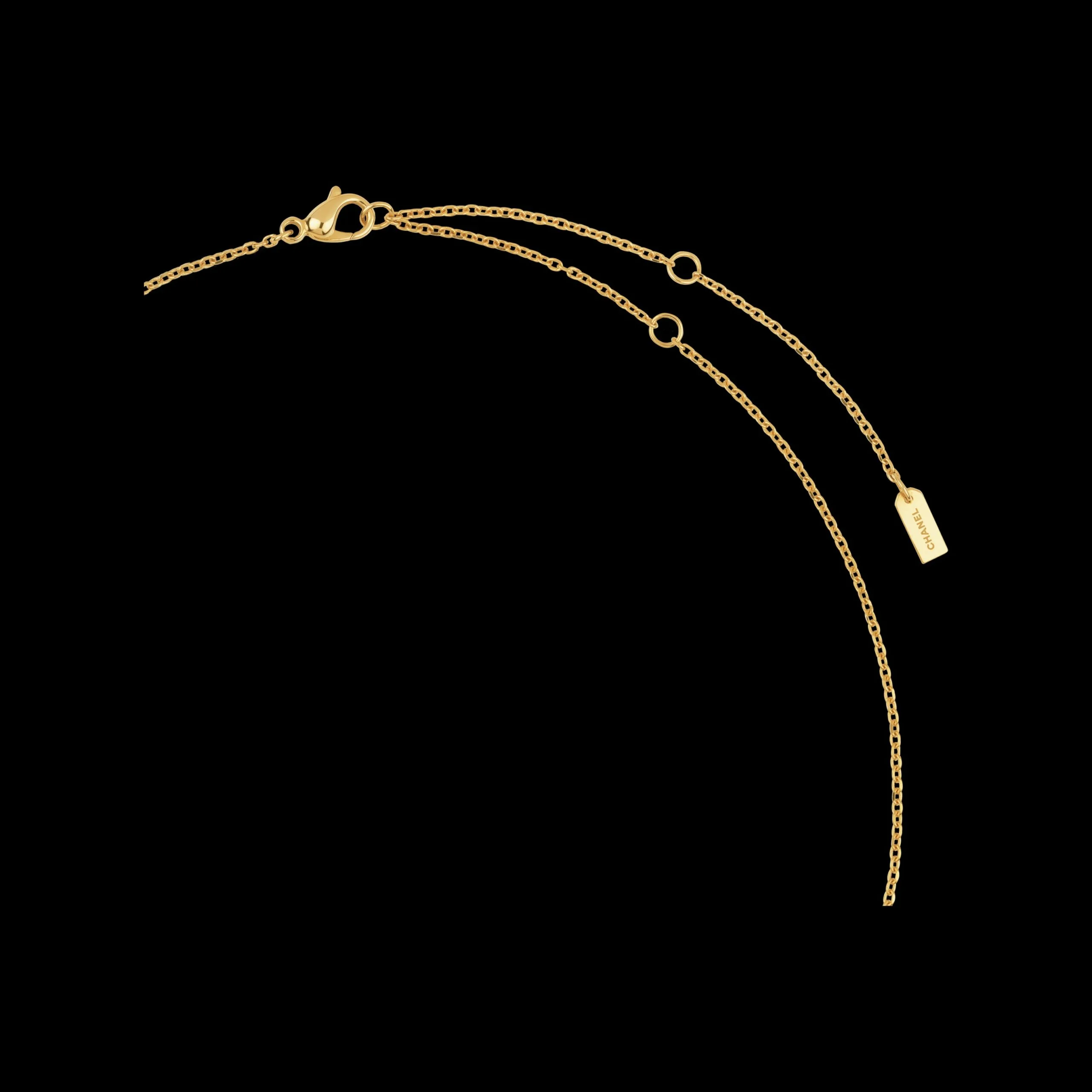 Chanel Extrait De N°5 Necklace Yellow Gold - Image 5