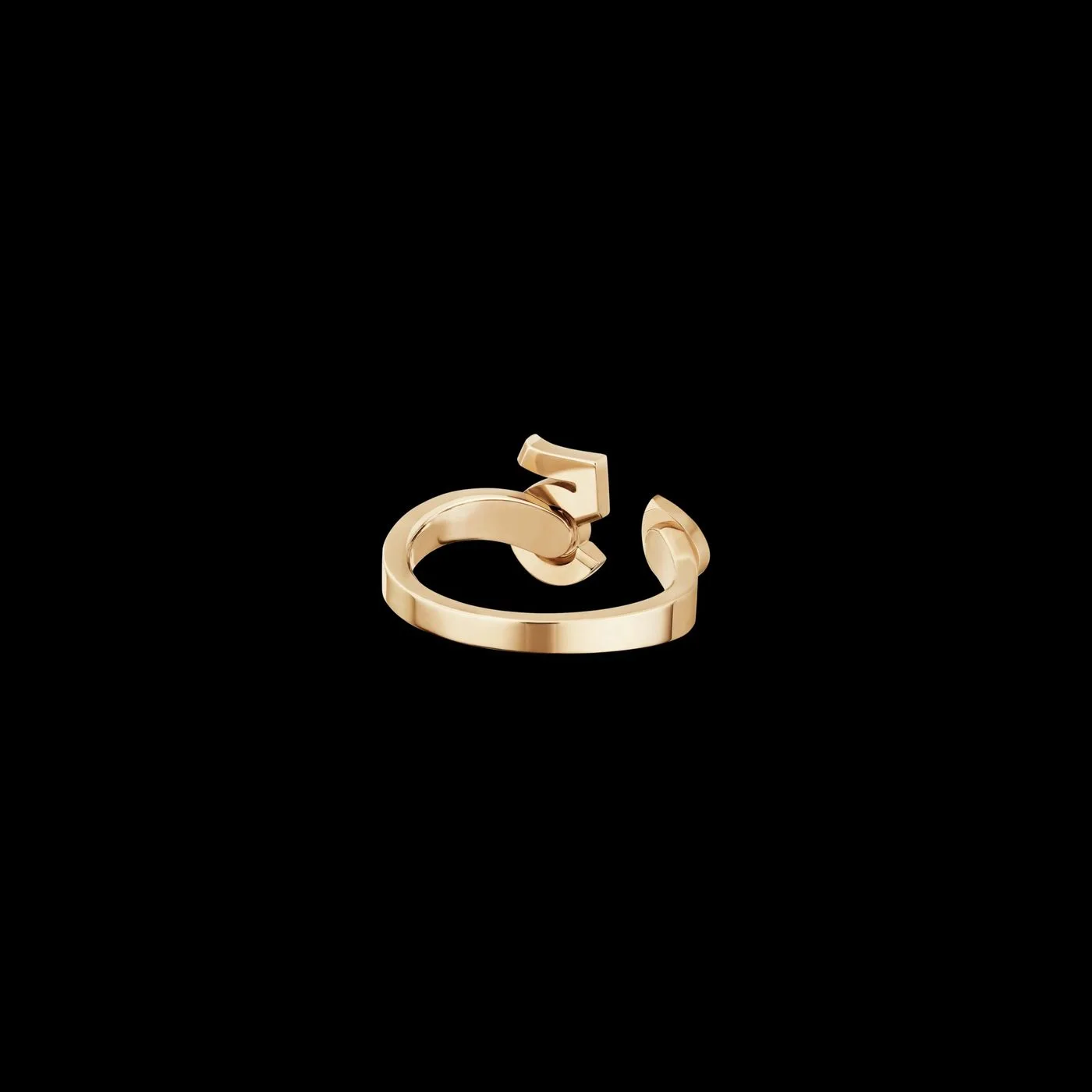 Chanel Extrait De N°5 Ring Beige Gold - Image 3