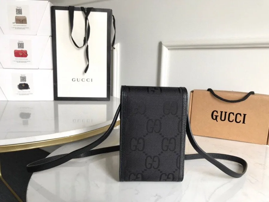 Gucci Off The Grid Mini Bag Black GG Made From ECONYL® / - Image 4