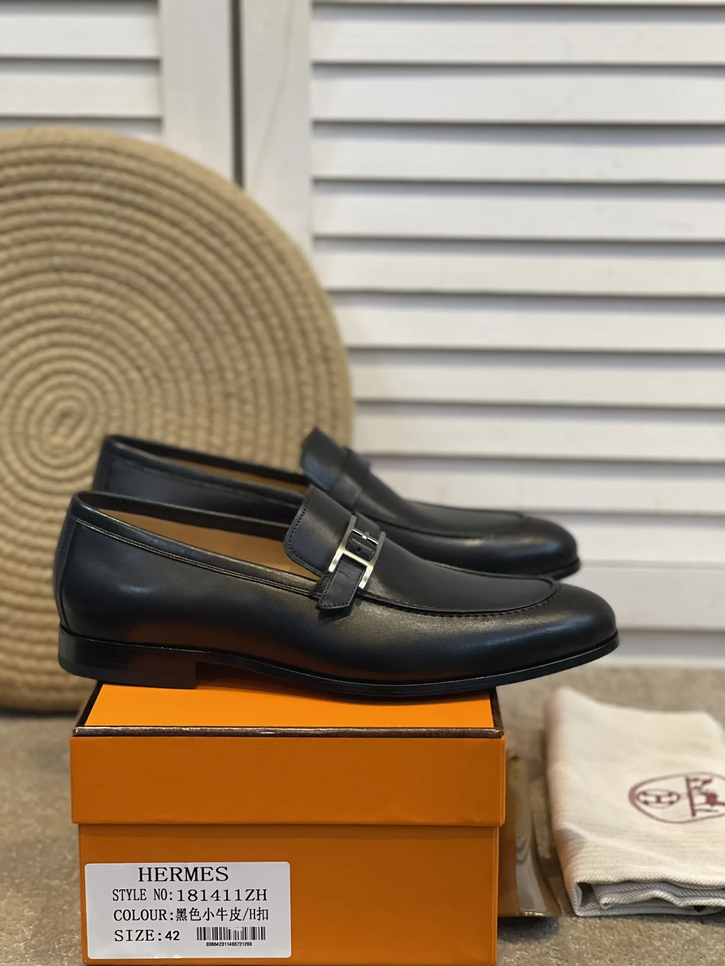 Hermes Monterey Loafer Black - Image 4
