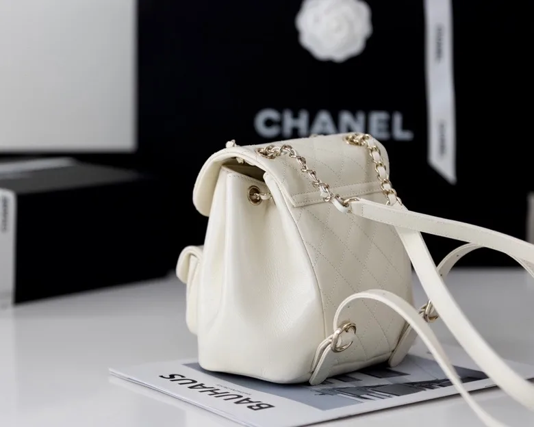 Chanel Backpack White / - Image 3
