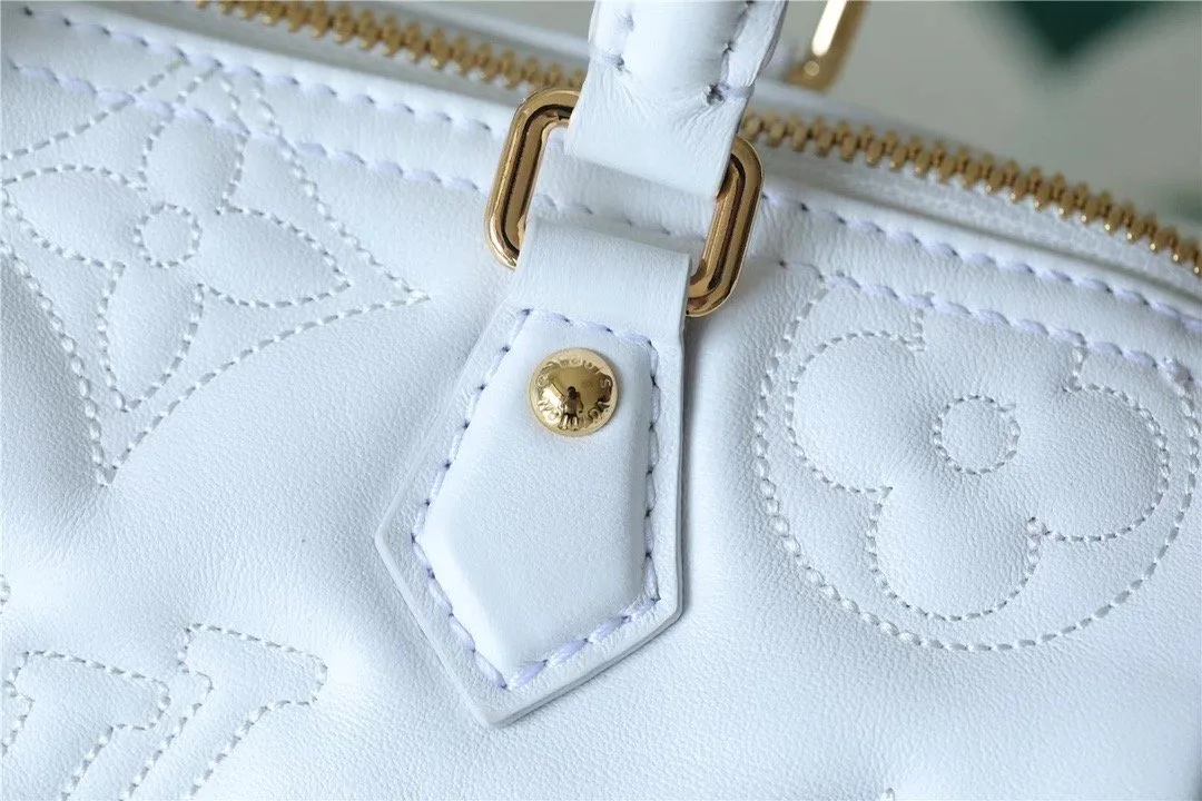 Louis Vuitton Papillon BB Bag Classic Monogram White LV - Image 5