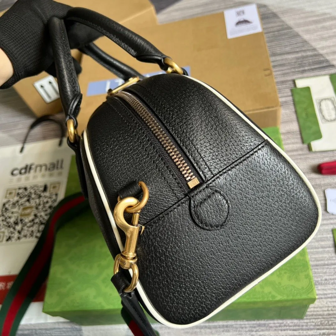 Gucci x Adidas Mini Duffle Bag Black - Image 6