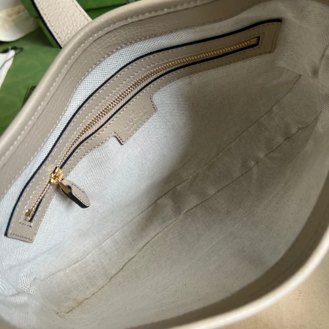 Gucci Jackie 1961 Small GG Shoulder Bag Beige - Image 5