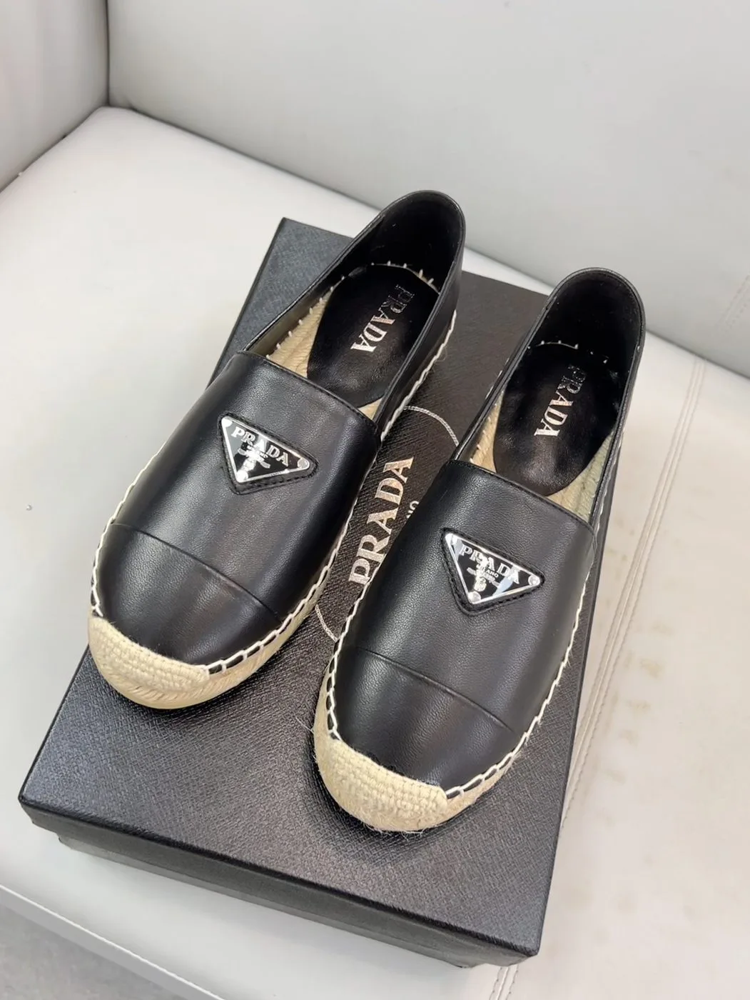 Prada Nappa Espadrillas