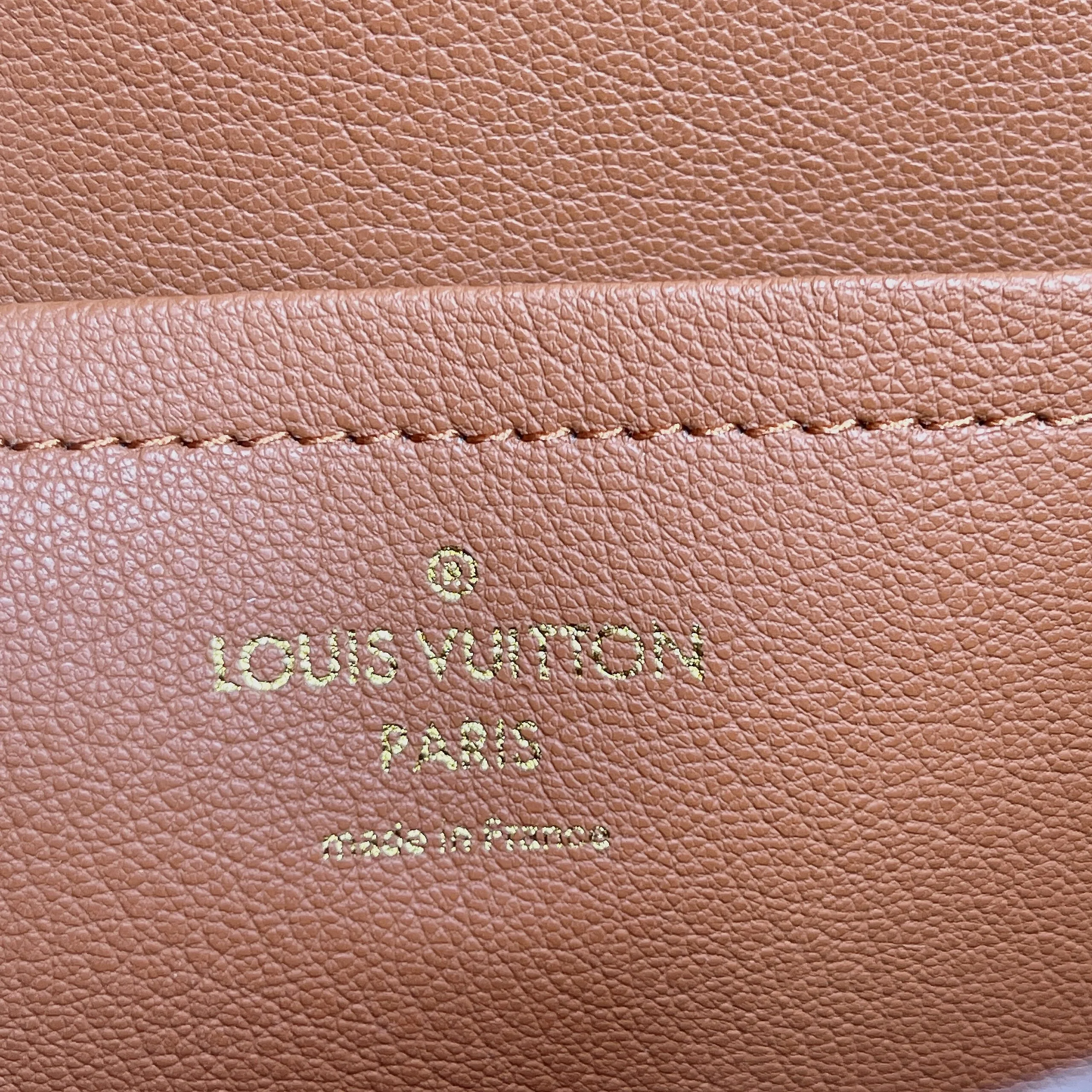 Louis Vuitton Marceau Crossbody Bag / Monogram Caramel Brown Gold Hardware - Image 6