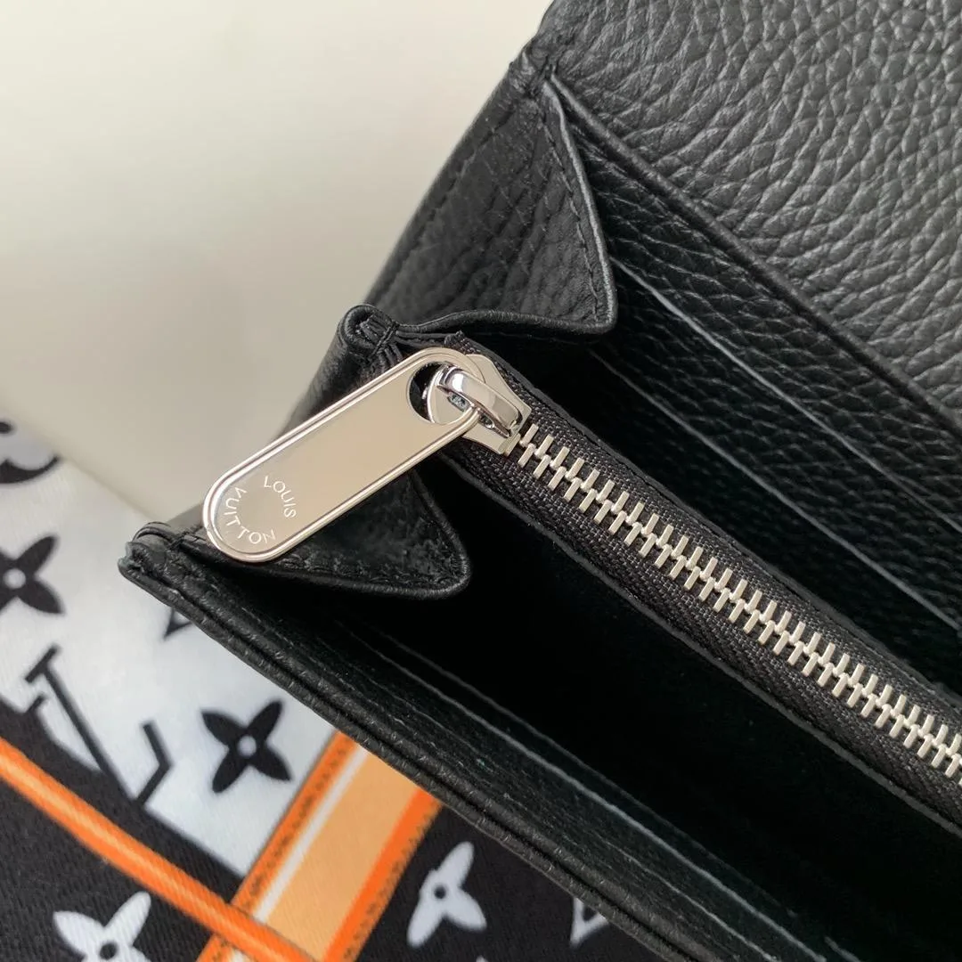 Louis Vuitton Iris Wallet Monogram Canvas Black - Image 3