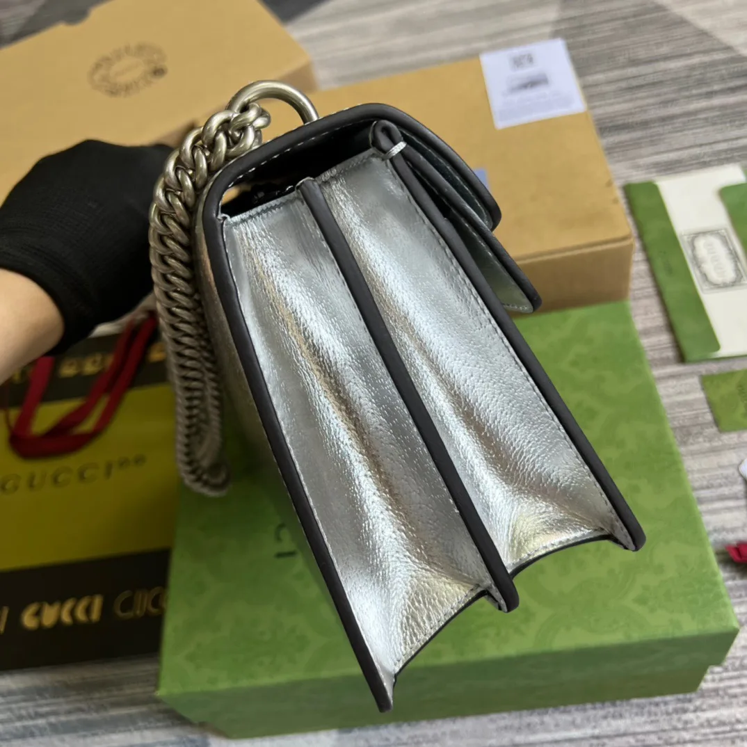 Gucci Dionysus Small Shoulder Bag / Silver Palladium Hardware - Image 8