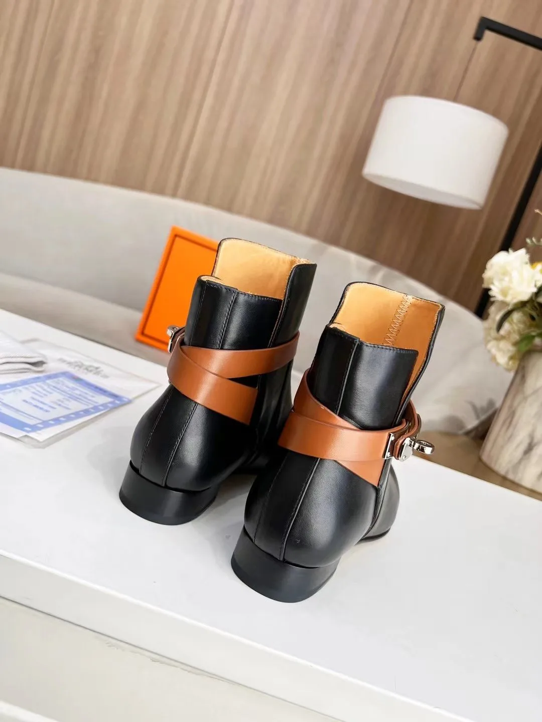 Alternative view of Hermes Neo Ankle Boots Black , Women’s Shoes