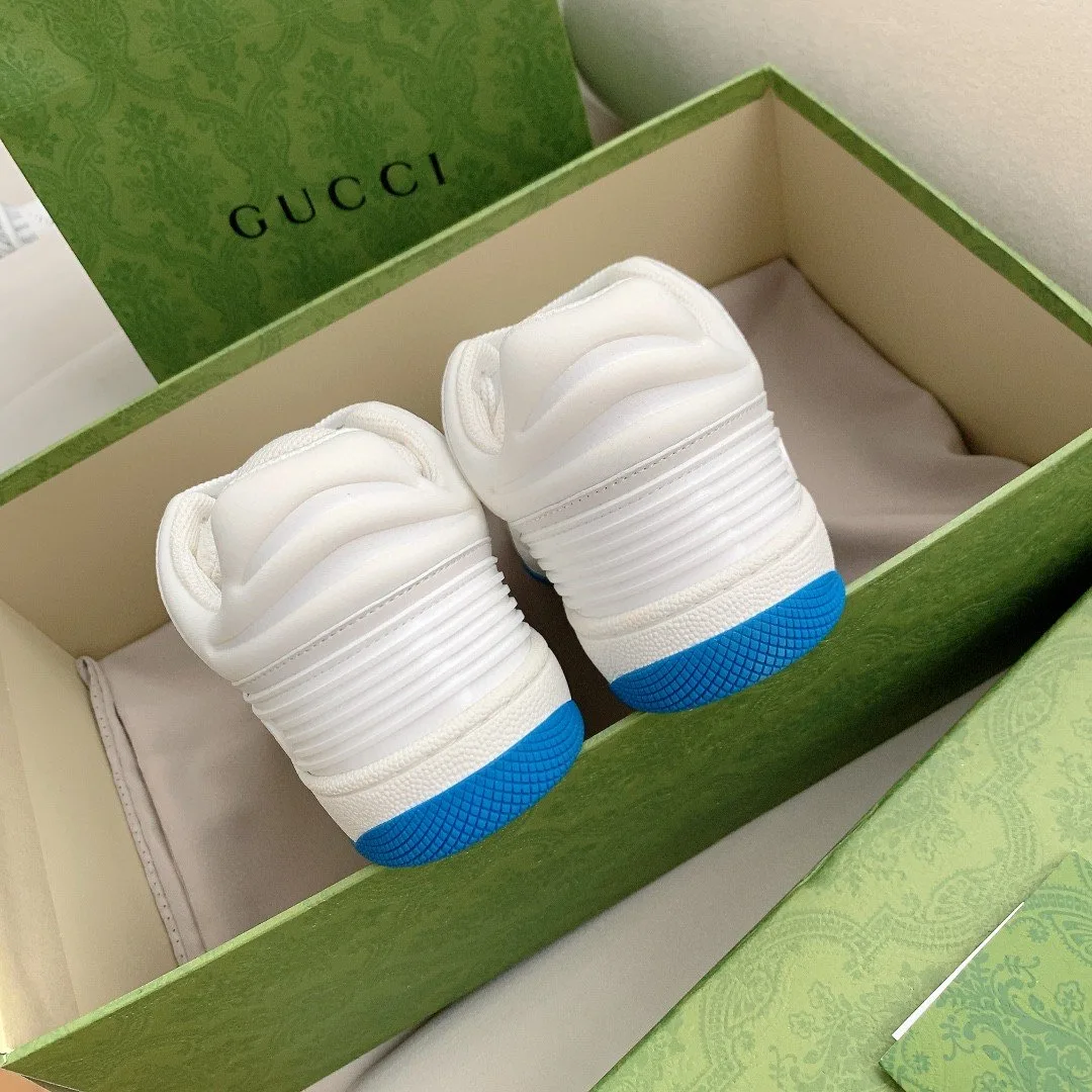 Gucci Women’s Basket Low – Top Sneaker White - Image 5