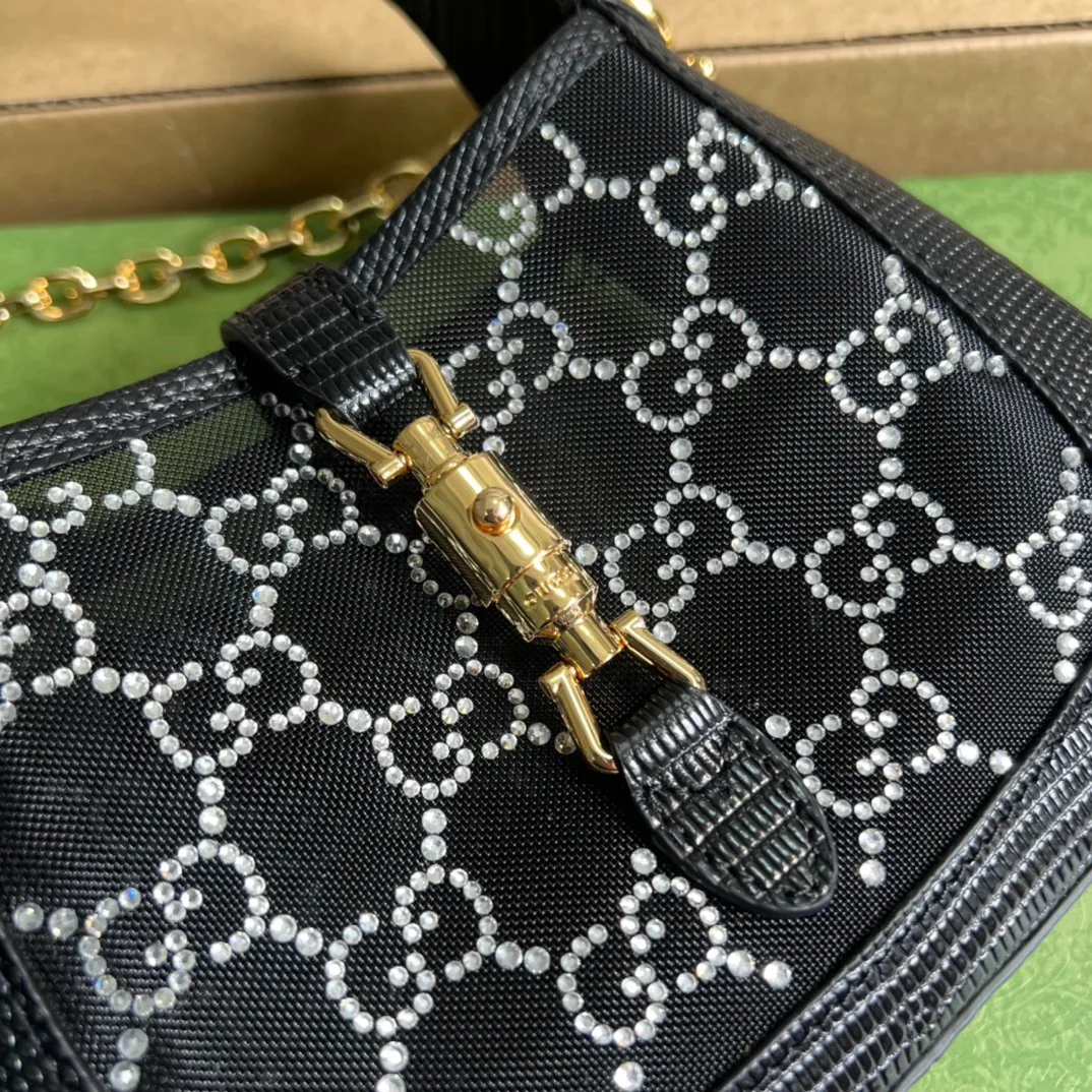 Gucci Jackie 1961 Mini Shoulder Bag Black - Image 4