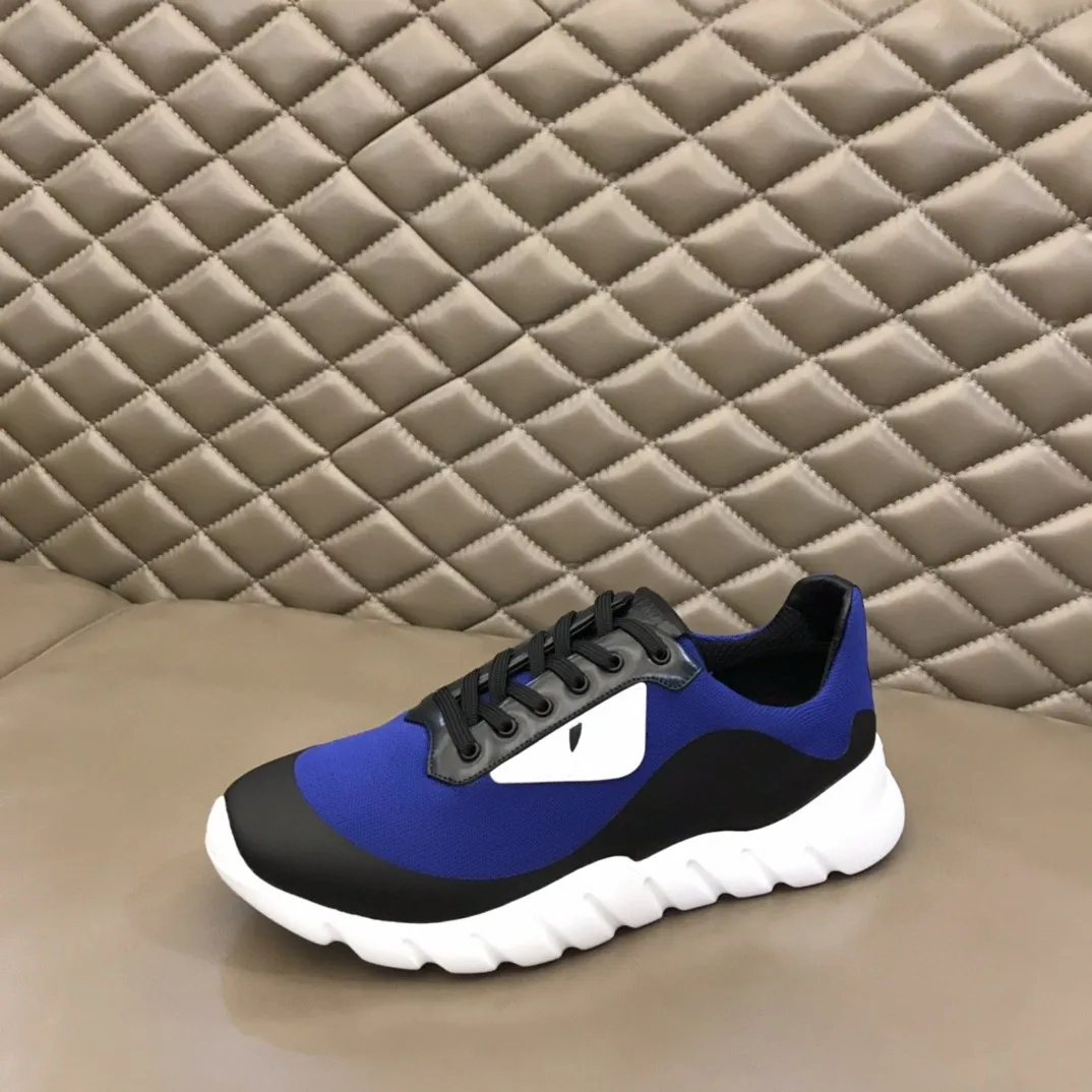 Alternative view of Fendi Force Black/Blue Sneakers