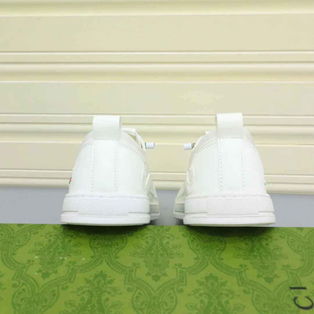 Alternative view of Gucci Men’s Sneakers With Twisted Rope Embroidered White