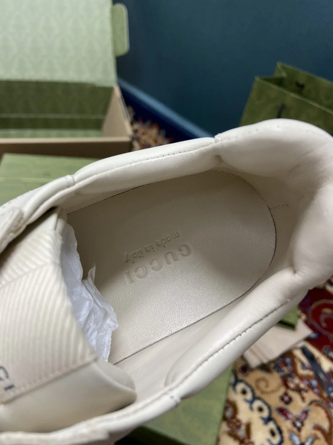 Alternative view of Gucci Rhyton Sneaker Beige 0G2R0