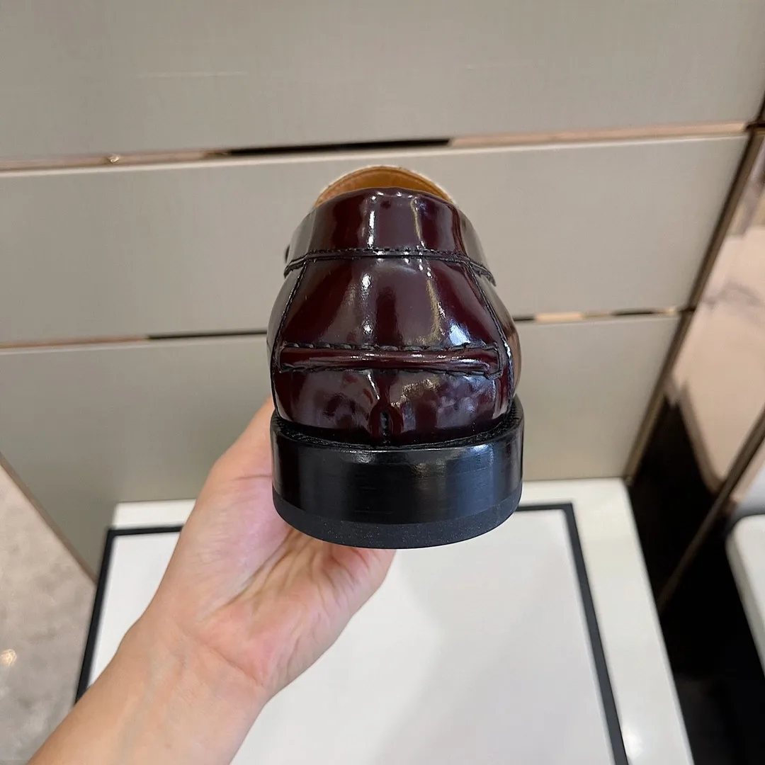 Alternative view of Gucci Men’s GG Loafers Horsebit Brown And Beige