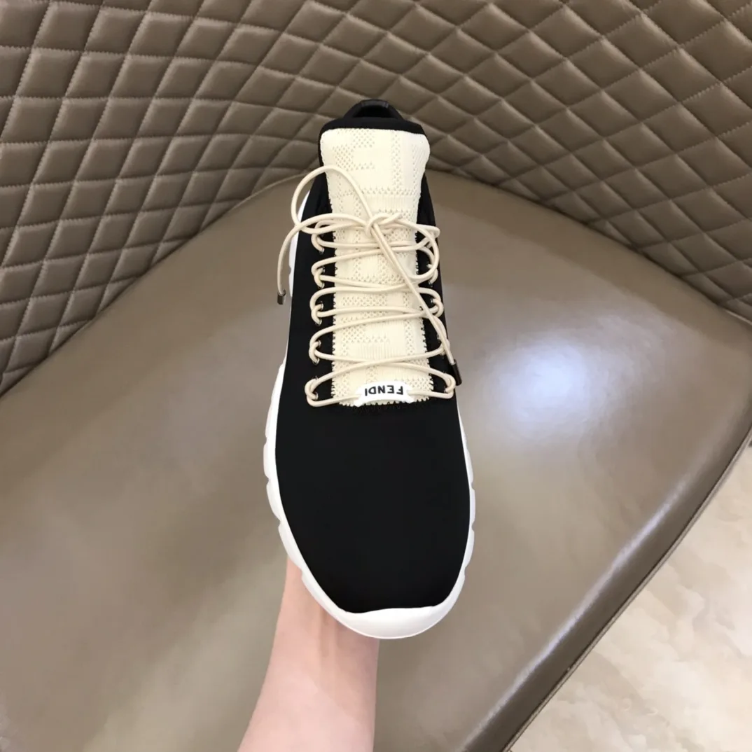 Fendi FD Faster Trainers Black - Image 7