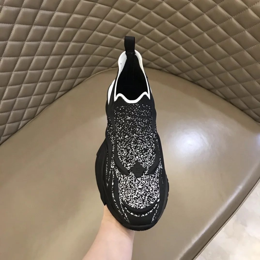 FD Fendi Flow Running Sneakers Light Black - Image 4