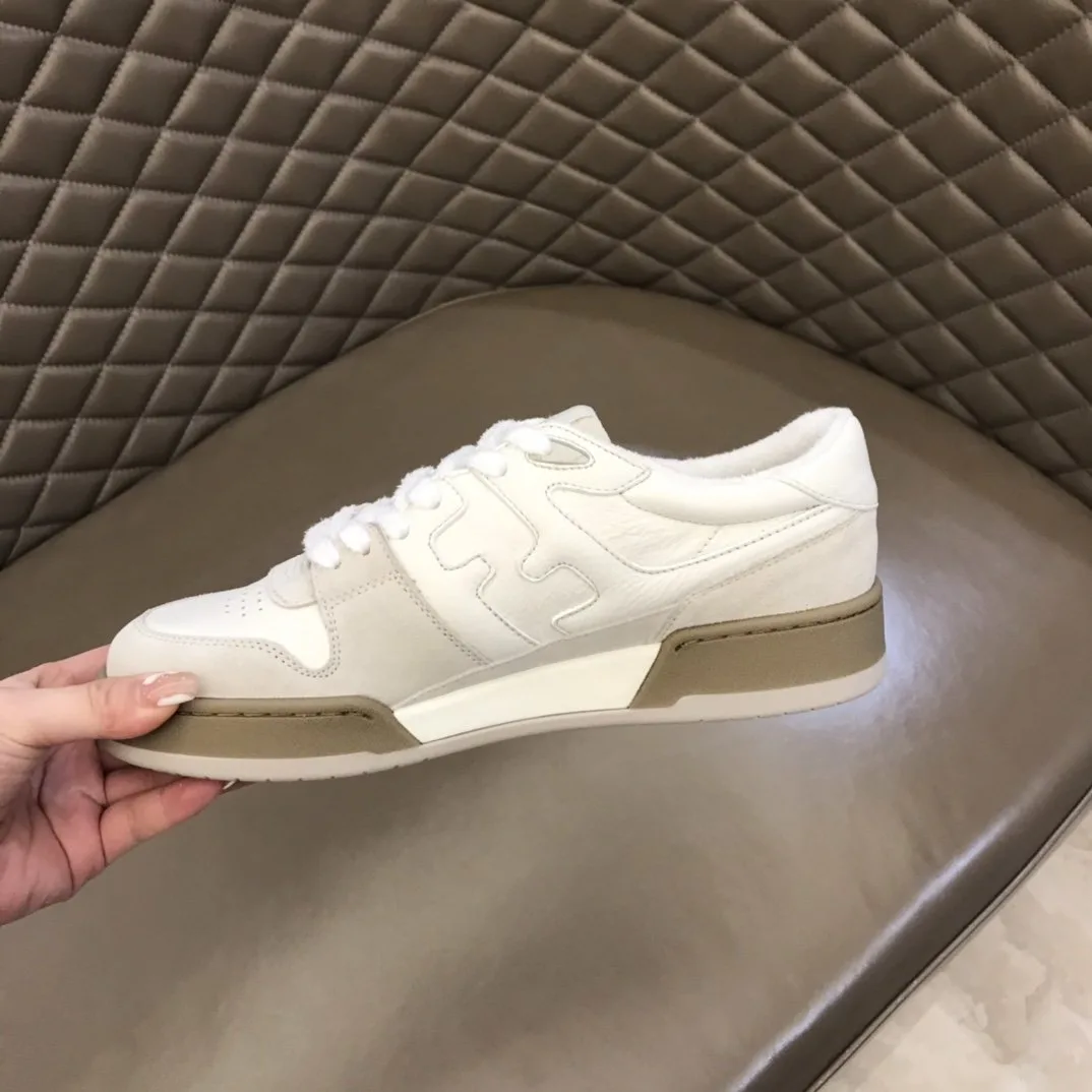 Alternative view of Fendi FD Fendi Match Low Tops Sneakers White 8E8252AHH2F1FHS