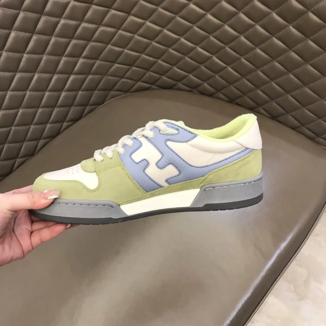 Alternative view of Fendi FD Match Low Tops Sneakers Light Green