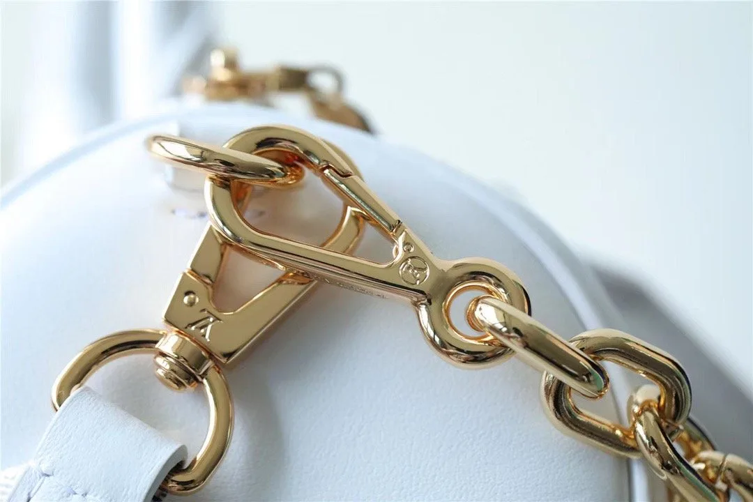 Louis Vuitton Papillon BB Bag Classic Monogram White LV - Image 4