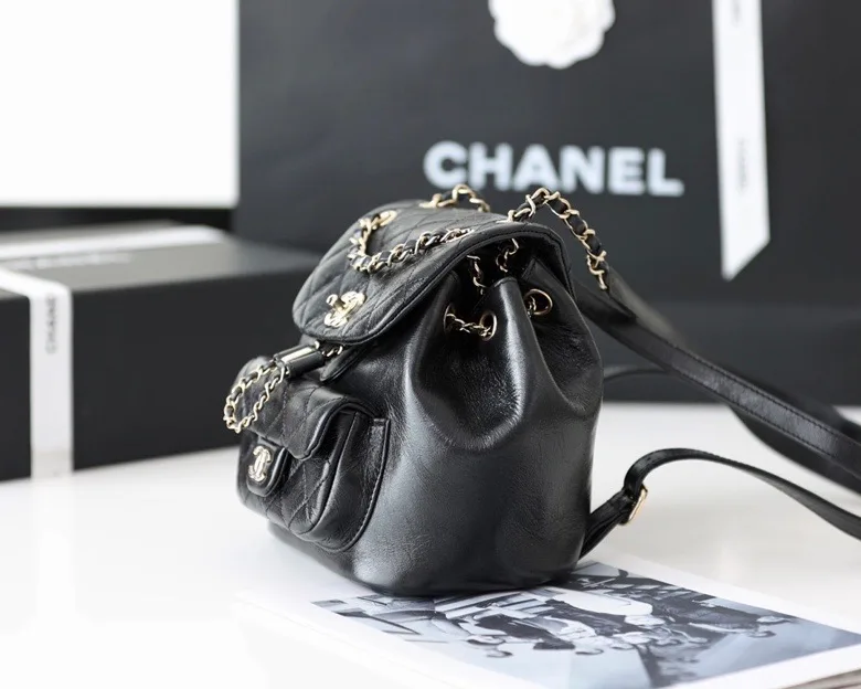 Chanel Backpack Black / - Image 3