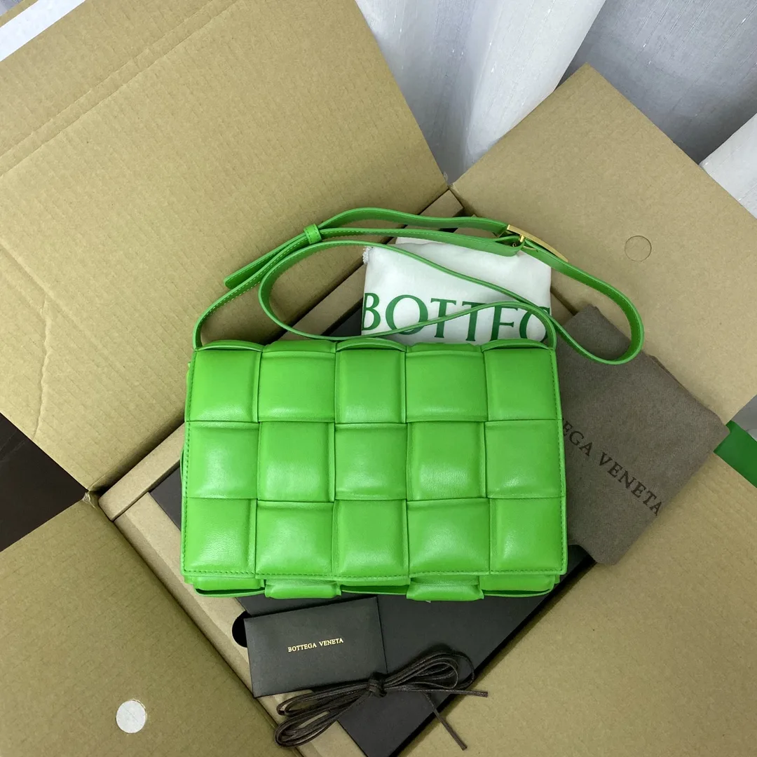 Bottega Veneta Padded Cassette Green