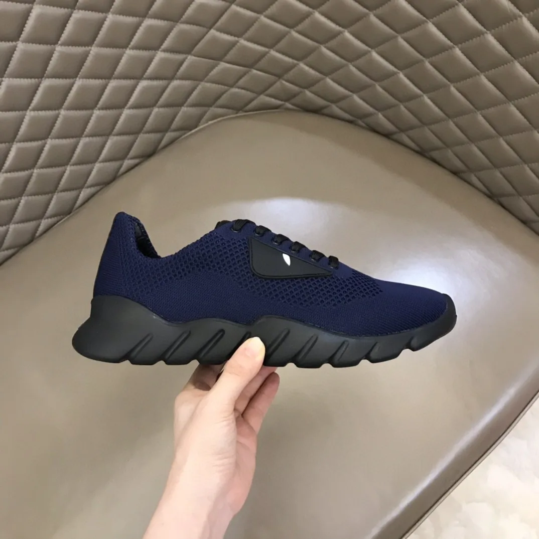 Alternative view of Fendi Force Dark Blue Sneakers