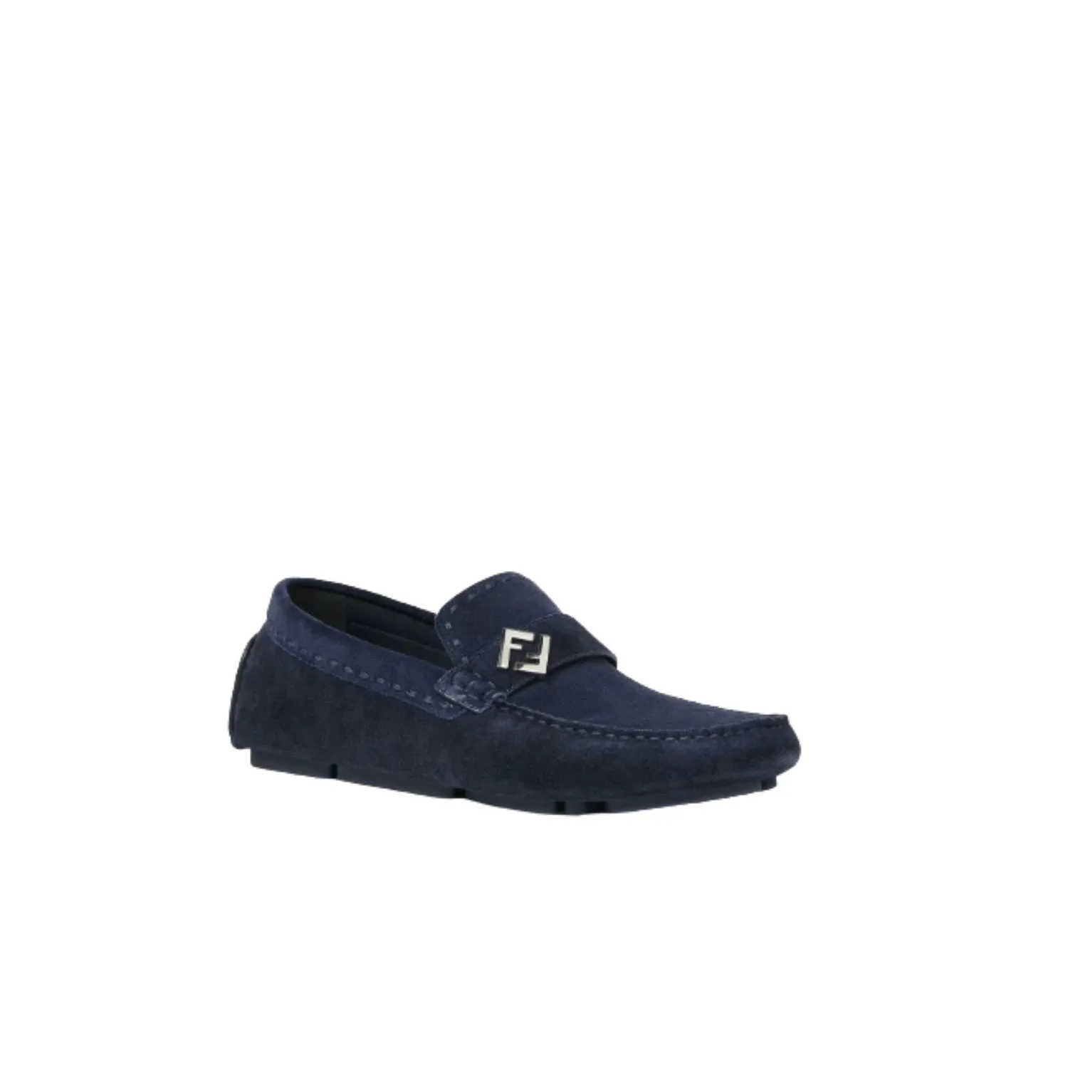 Fendi Drivers Loafer Navy Blue - 7D1682QK9F0QB0 - Image 2