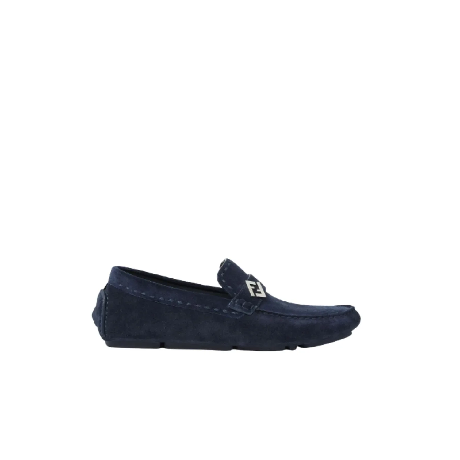 Fendi Drivers Loafer Navy Blue - 7D1682QK9F0QB0 - Image 5