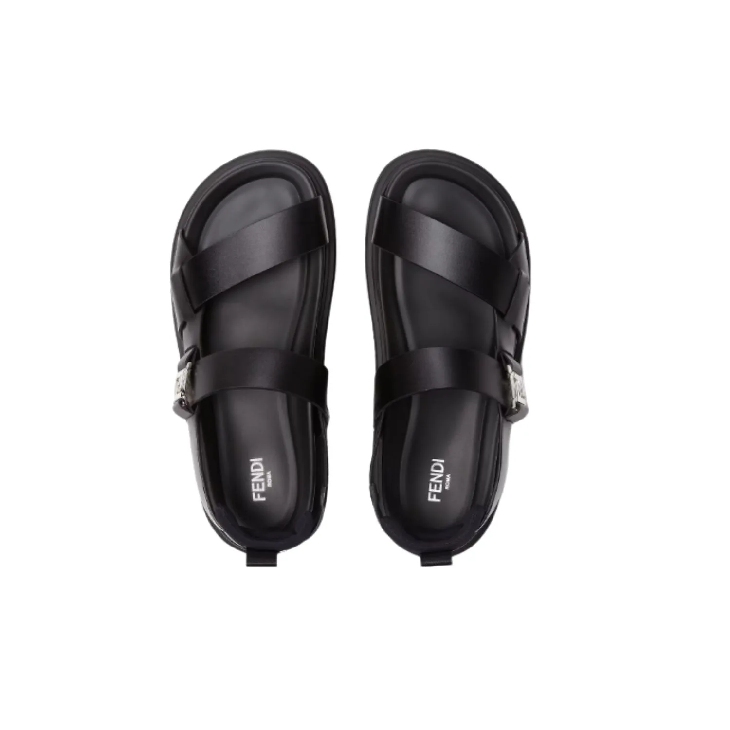 Fendi Sandals Black