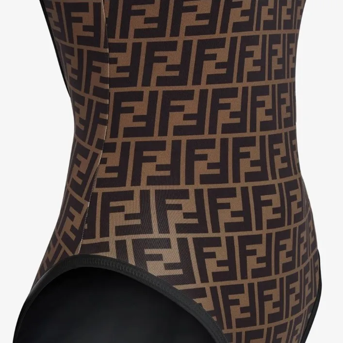 Fendi Reversible Swimsuit Brown FXB922ADHBF0GME - Image 4