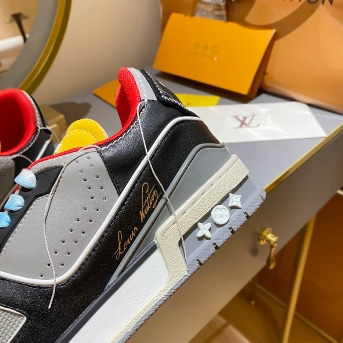 Louis Vuitton Trainer Sneaker Rubber Grain Multiple Color Virgil Abloh - Image 3