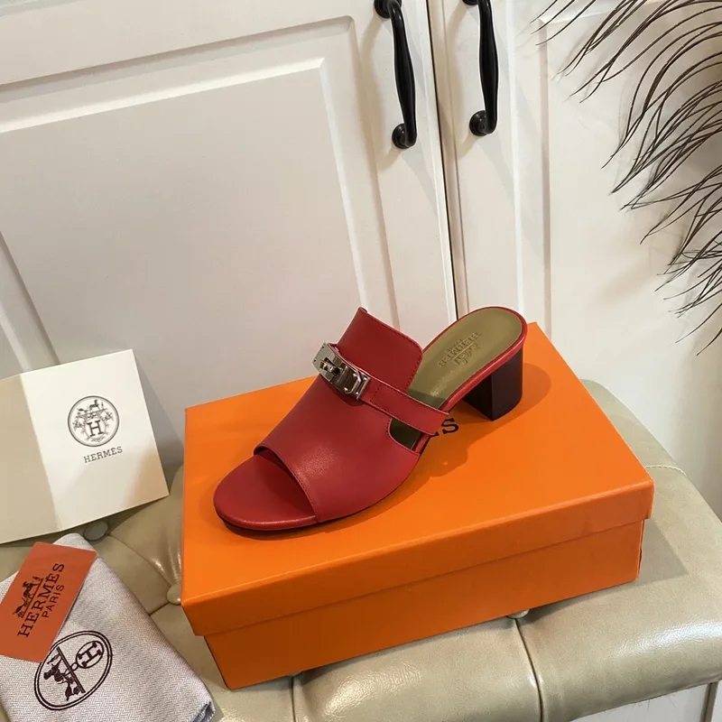 Hermes Candy Sandal Red , Women’s Shoes - Image 9