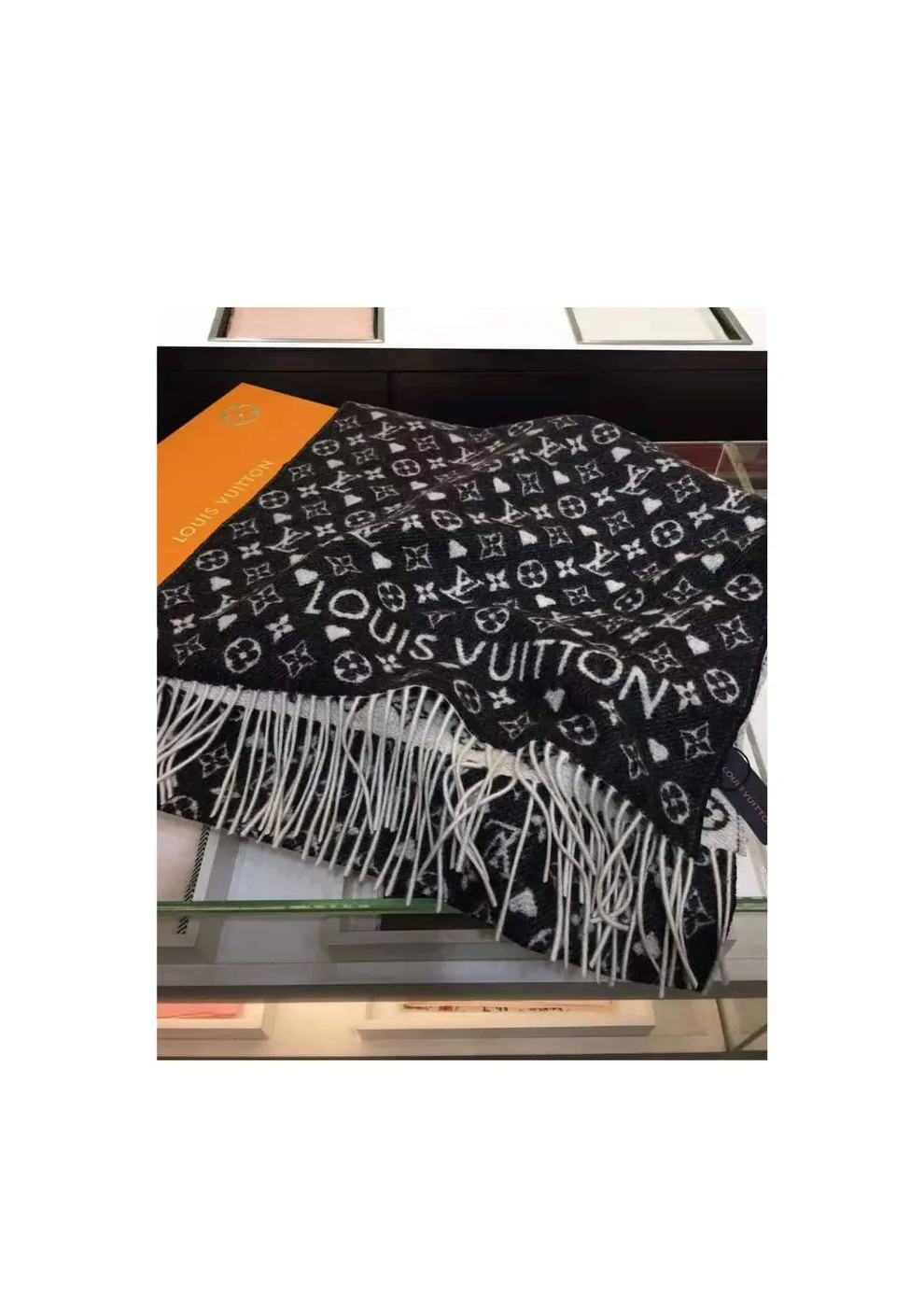 Alternative view of Louis Vuitton Game On Scarf Black