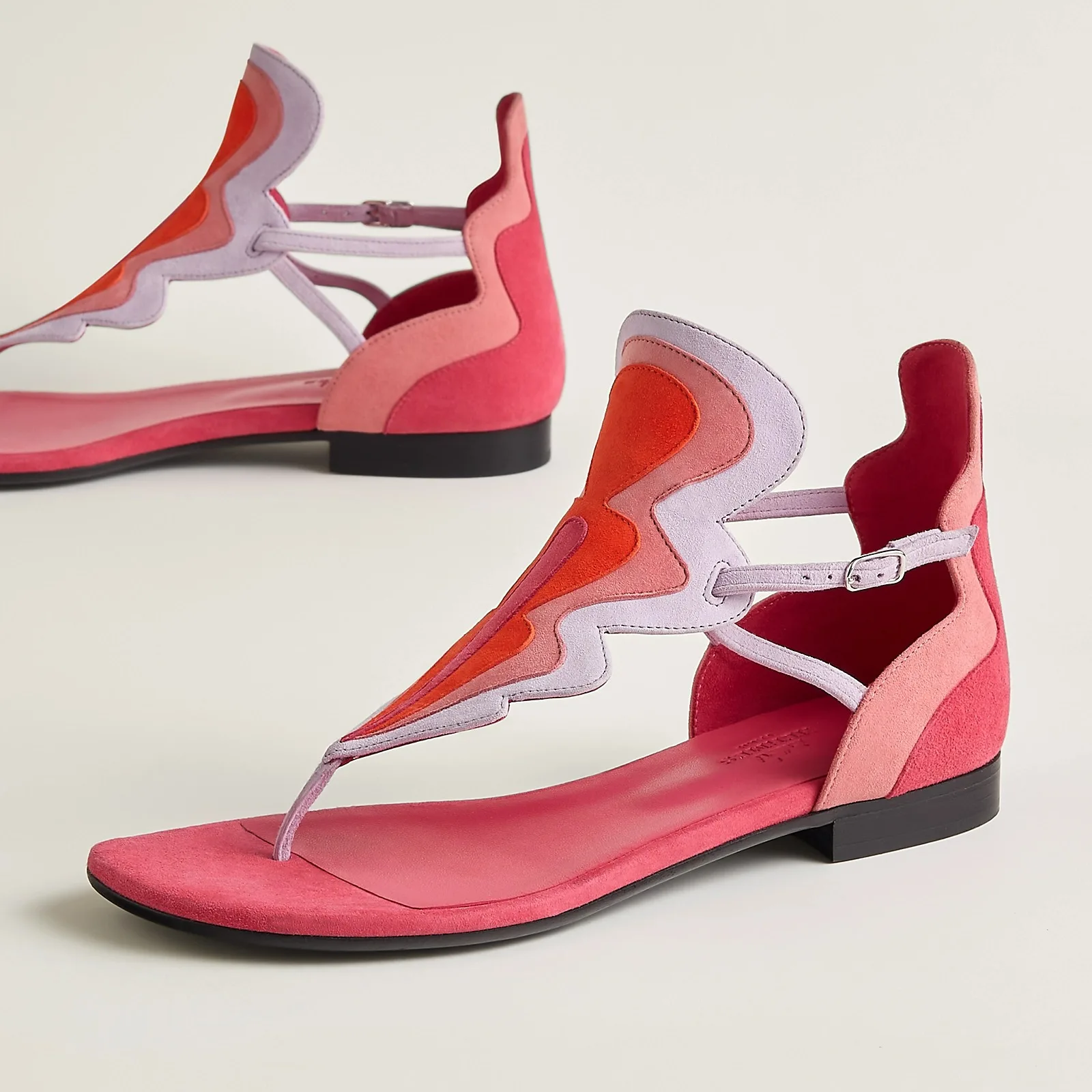 Garden Sandal Multicolore Rose - Image 4