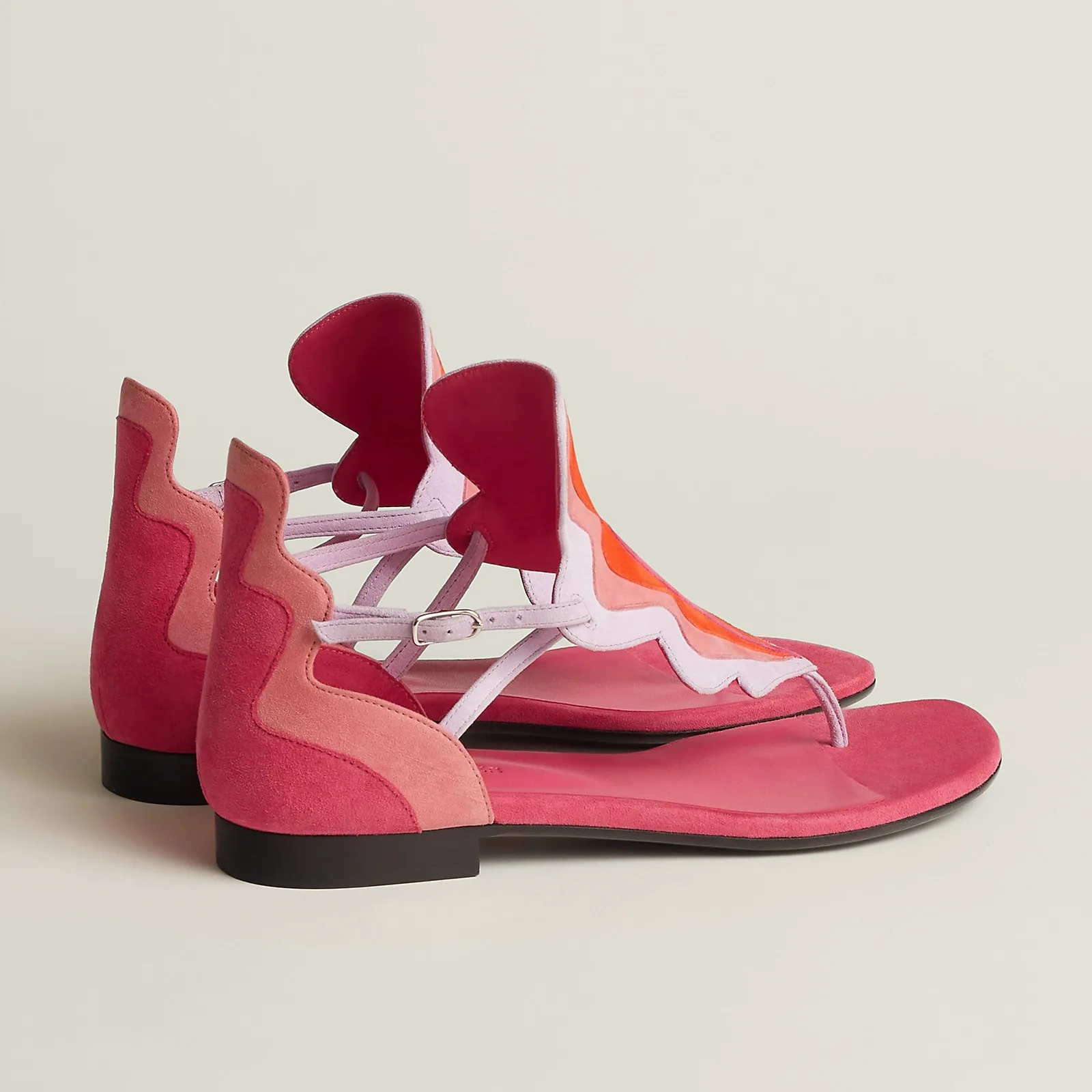Garden Sandal Multicolore Rose - Image 3