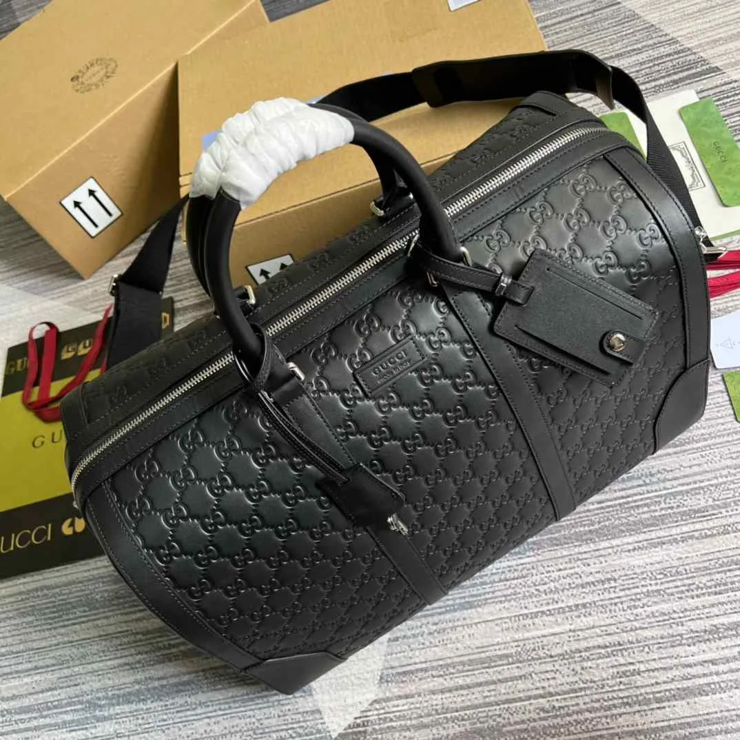 Gucci Gg Black Carry-On Duffle Black / - Image 6