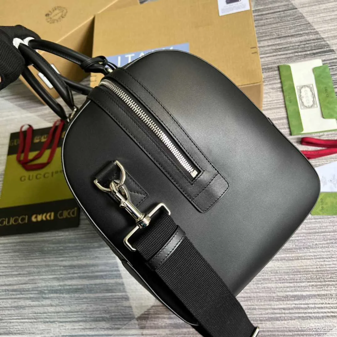 Gucci Gg Black Carry-On Duffle Black / - Image 8