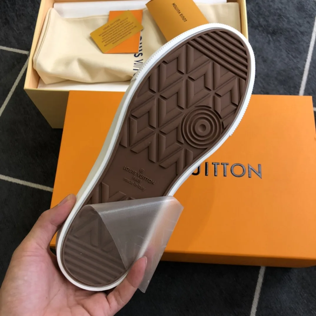 Louis Vuitton LV Trocadero Richelieu Sneaker Brown - Image 3