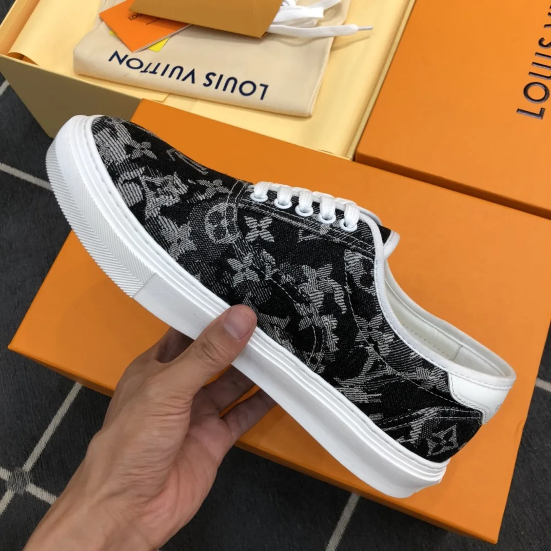 Louis Vuitton LV Trocadero Richelieu Sneaker Black - Image 9