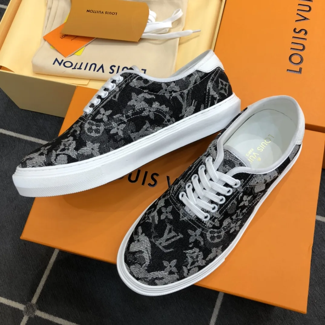 Louis Vuitton LV Trocadero Richelieu Sneaker Black - Image 8