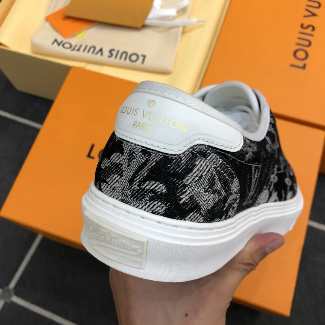 Louis Vuitton LV Trocadero Richelieu Sneaker Black - Image 7