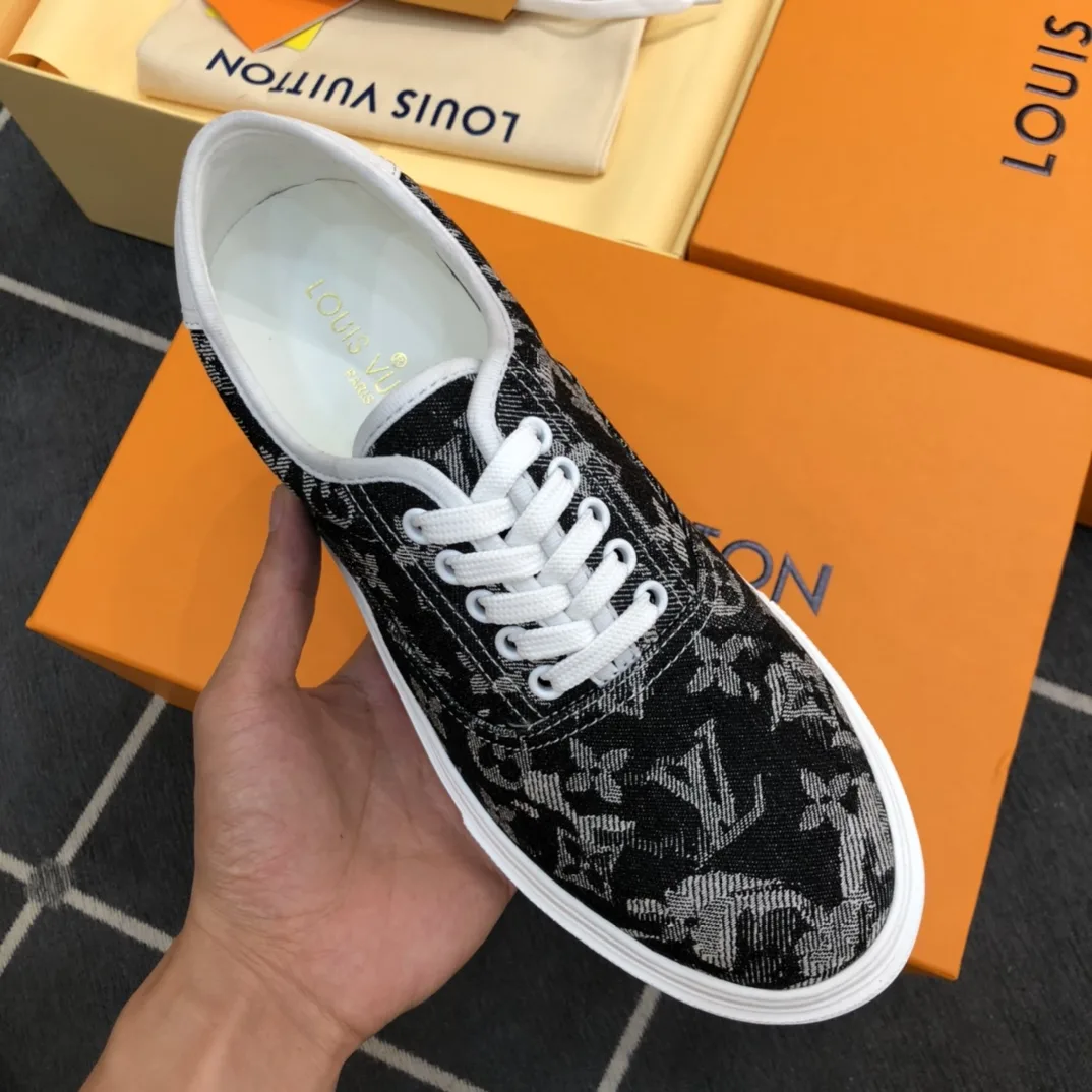 Louis Vuitton LV Trocadero Richelieu Sneaker Black - Image 5