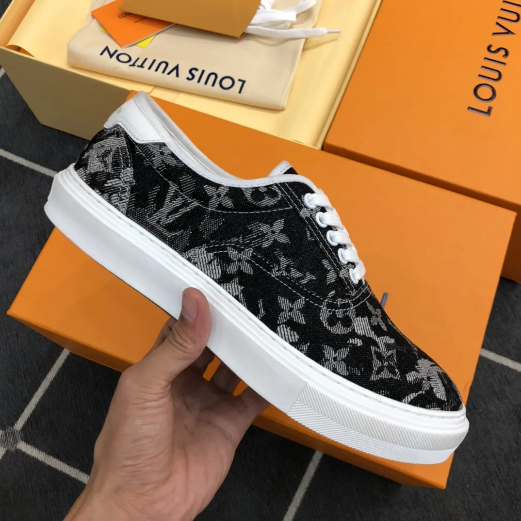 Louis Vuitton LV Trocadero Richelieu Sneaker Black - Image 3